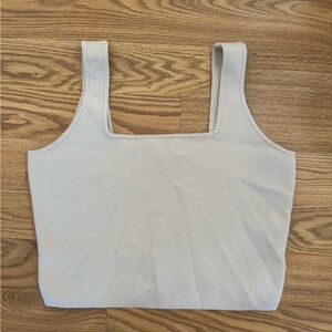 Abercrombie & Fitch Square Neck Sweater Tank Top